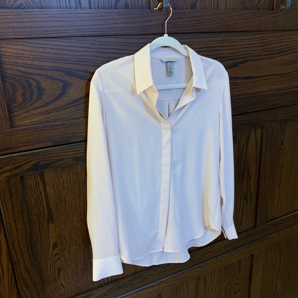 Pink H&M blouse